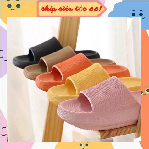 Dép thông hơi ulzzang bánh mì độn đế 4 cm siêu nhẹ chống trượt (SỈ GIÁ TỐT) 88222 ship siêu tốc 88