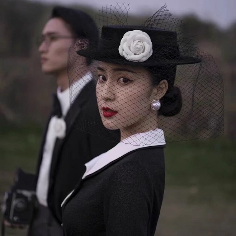 Mũ Cô Dâu chụp hình, làm Concept cao cấp