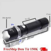 Đèn pin siêu sáng kèm pin,xạc