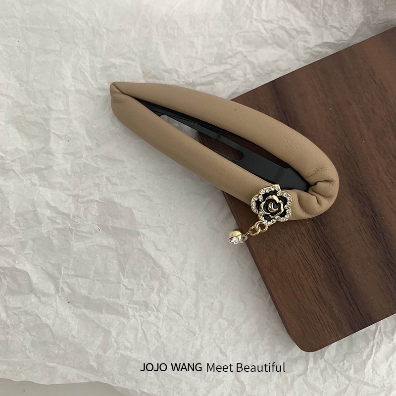 2022 Kẹp Tóc Kaki Tự Nhiên Phong Cách Mới