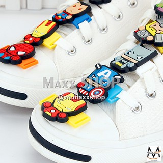 Shoe Pins - Siêu anh hùng (trang trí dây giày)