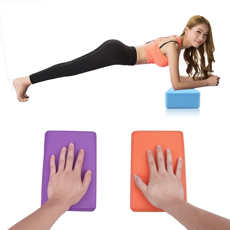 Gạch xốp bằng nhựa eva nhiều màu hỗ trợ tập thể hình/yoga tiện lợi tại nhà
