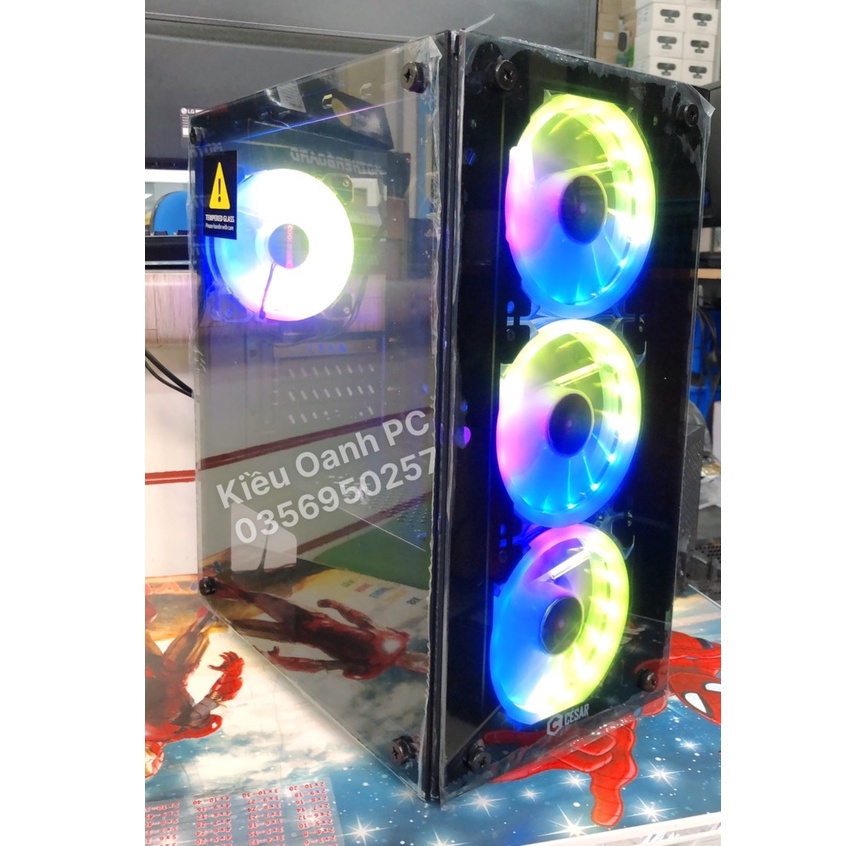 Vỏ Case Cesar Snow , Cesar Light (Mini Tower/Màu đen)