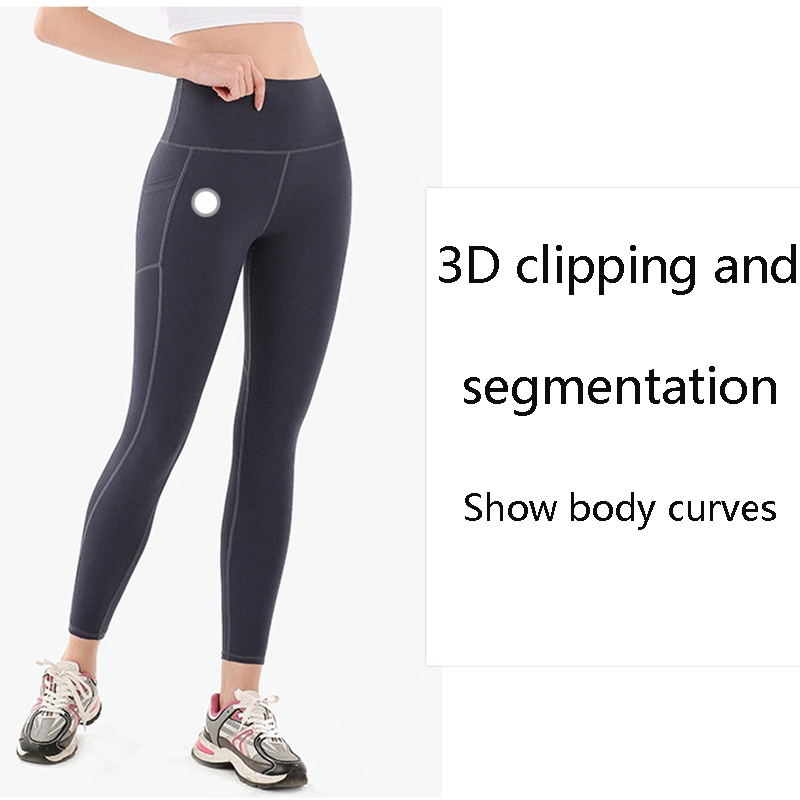 Lululemon  Quần legging   tập yoga có túi CK916 5 màu