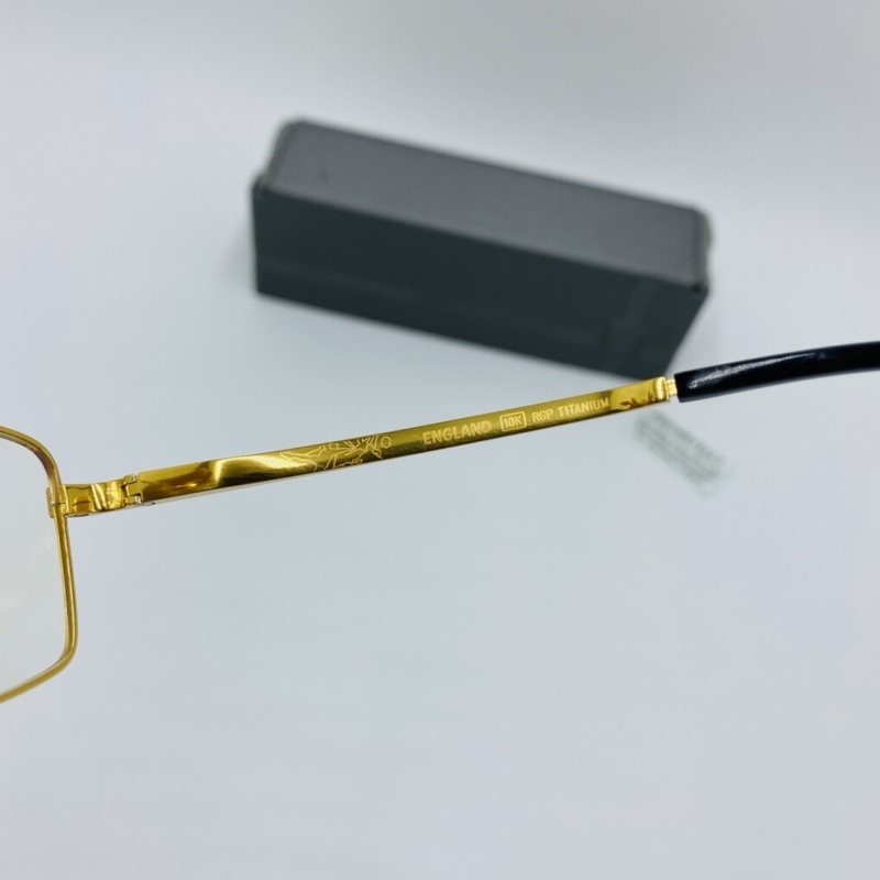 Gọng kính ENGLAND Titanium mạ vàng 18k cao cấp