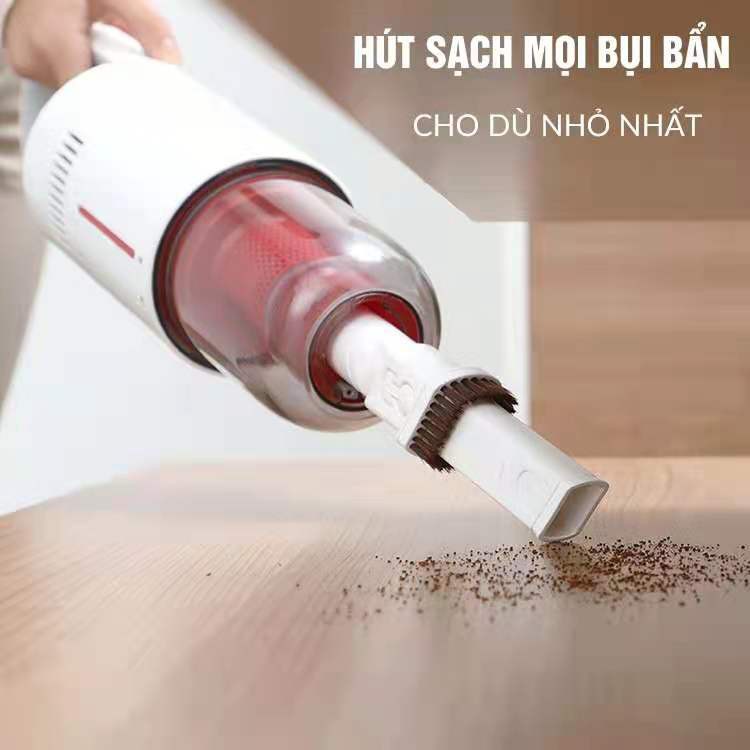 [BH CHÍNH HÃNG] MÁY HÚT BỤI KHÔNG DÂY VACUUM A-031 - Hút sạch rác trên mọi bề mặt, tiết kiệm sức lực cho người dùng