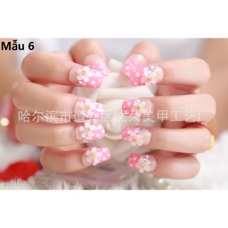 Bộ 10 Móng Giả Cho Nàng Thêm Rực Rỡ