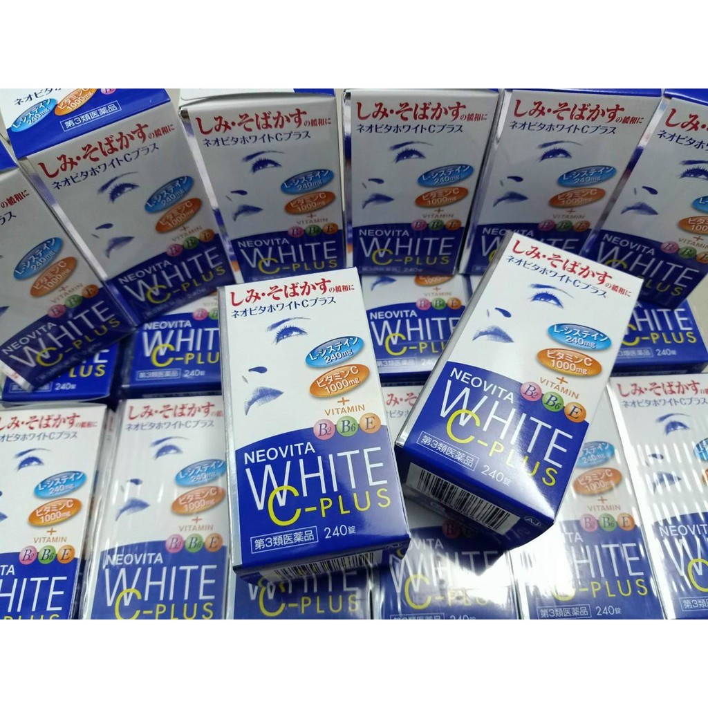 Viên uống trắng da, mờ thâm nám Vita White Plus 240 viên Nhật Bản