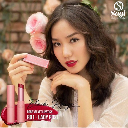 Son Thỏi Siêu Mịn, Siêu Lì Black Rouge Rose Velvet Lipstick | BigBuy360 - bigbuy360.vn