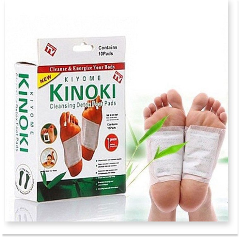 Xả kho - 10 miếng dán thải độc chân kinoki - NicePro