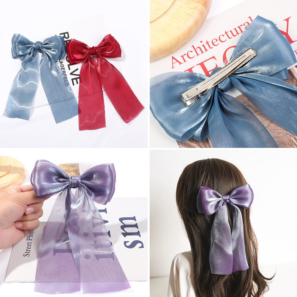 Kẹp tóc nơ xinh xắn thời trang cho nữ