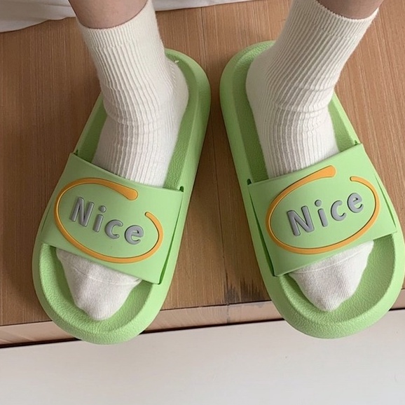 Dép Ulzzang - Dép Quai Ngang Bánh Mì NICE chuẩn hàng quảng châu Nam Nữ