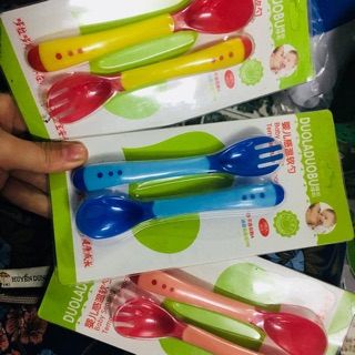 Set thìa + Dĩa silicon cho bé ăn dặm