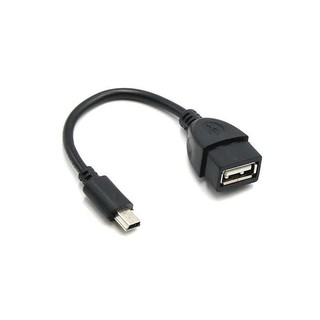 [Ready Stock] Cáp Chuyển Đổi Cổng Mini Usb Đực Sang Usb Cái Cho Camera Video