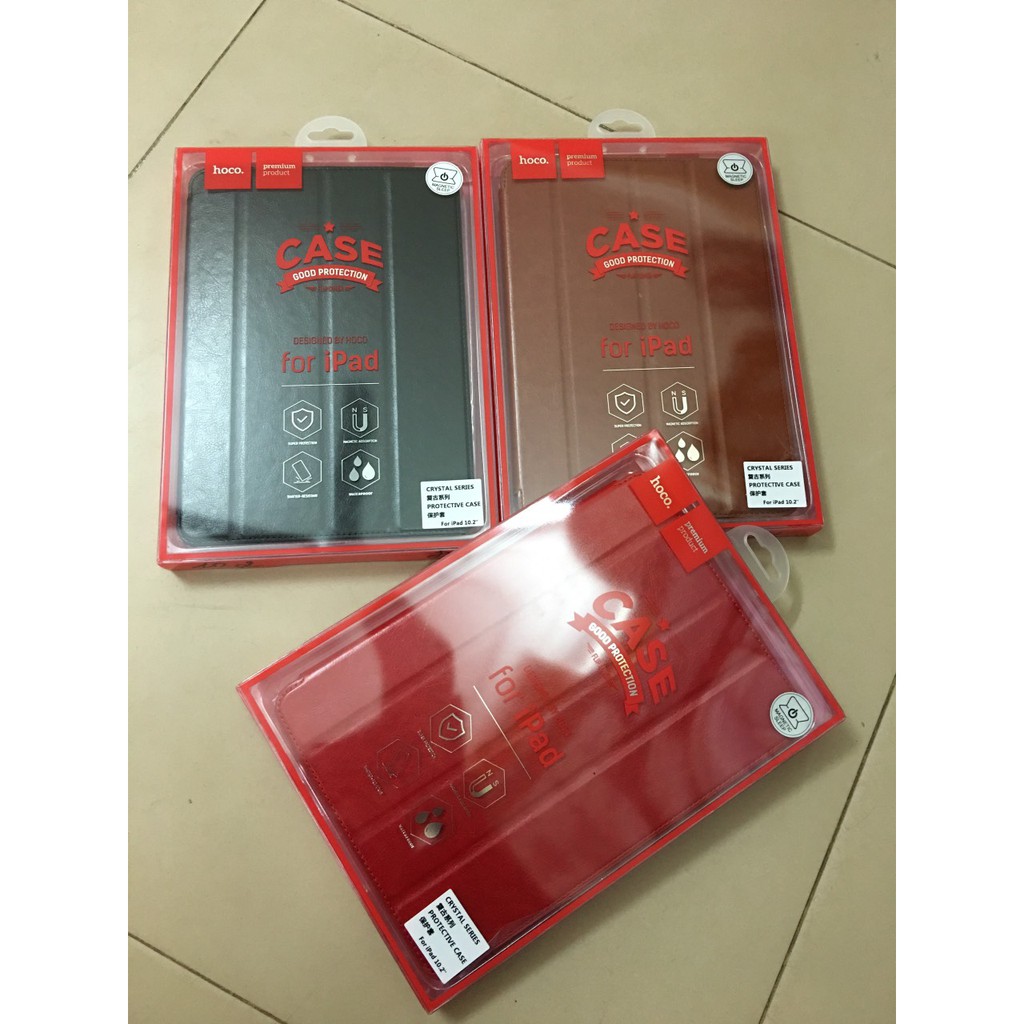 Bao da Hoco Crystal ipad Pro 10.2 2019 chính hãng