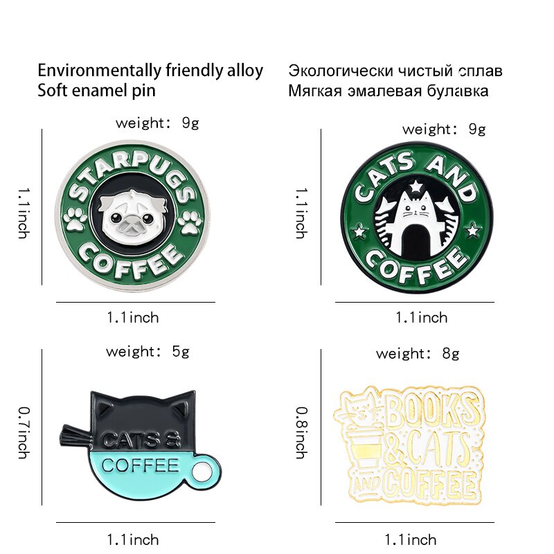 Ghim cài áo tùy chọn kiểu dáng họa tiết hoạt hình sáng tạo