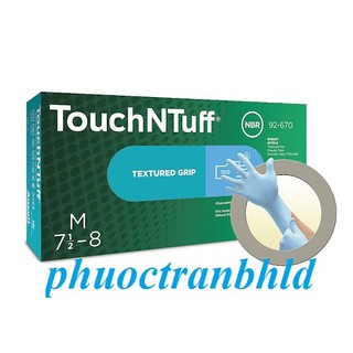 Găng tay nitrile touchnuff 92-670.