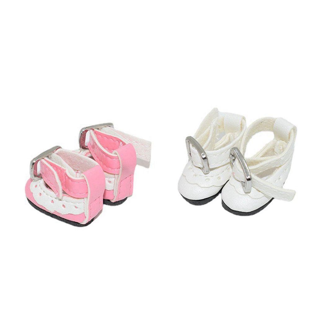 Giày Búp Bê LAYOR1 Bằng Da Bò Có 4 Màu Dễ Thương Cho Búp Bê 1 / 8 OB11
