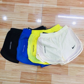 quần đùi nữ tập gym thể thao ( hai lớp)