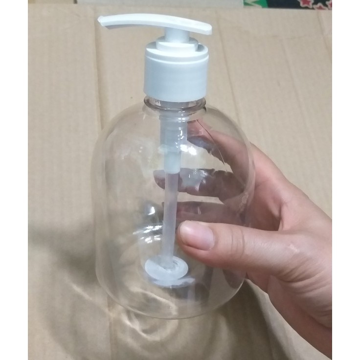 Bình 500ml đựng xà phòng dạng lỏng có vòi bơm tay bằng nhựa tiện dụng