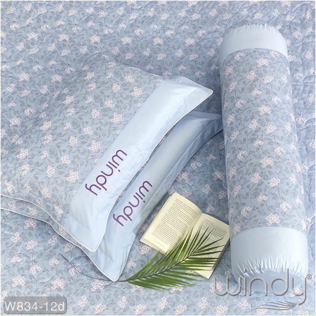 Bộ chăn ga cotton lụa Windy