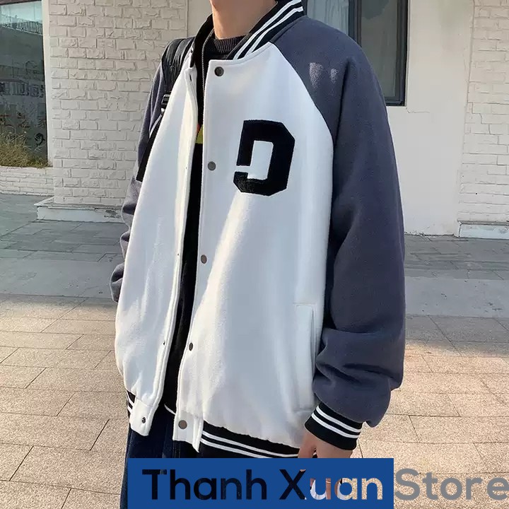 Áo Khoác BOMBER MAR.CUS. Ulzzang Unisex - Áo bóng chày 45-80kg