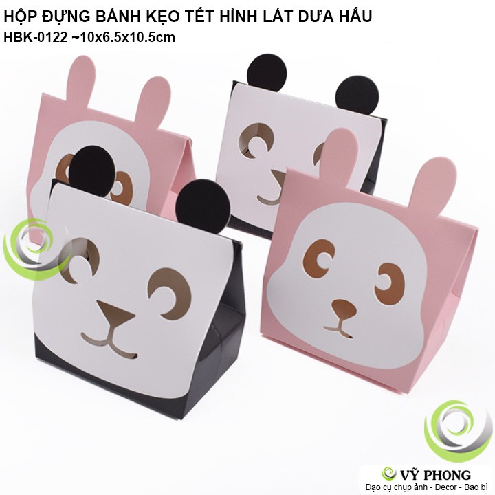 HỘP GIẤY HÌNH GẤU/THỎ CON DỄ THƯƠNG PHONG CÁCH HÀN QUỐC ĐỰNG QUÀ TẶNG CÁC DỊP LỄ SINH NHẬT HBK-0122