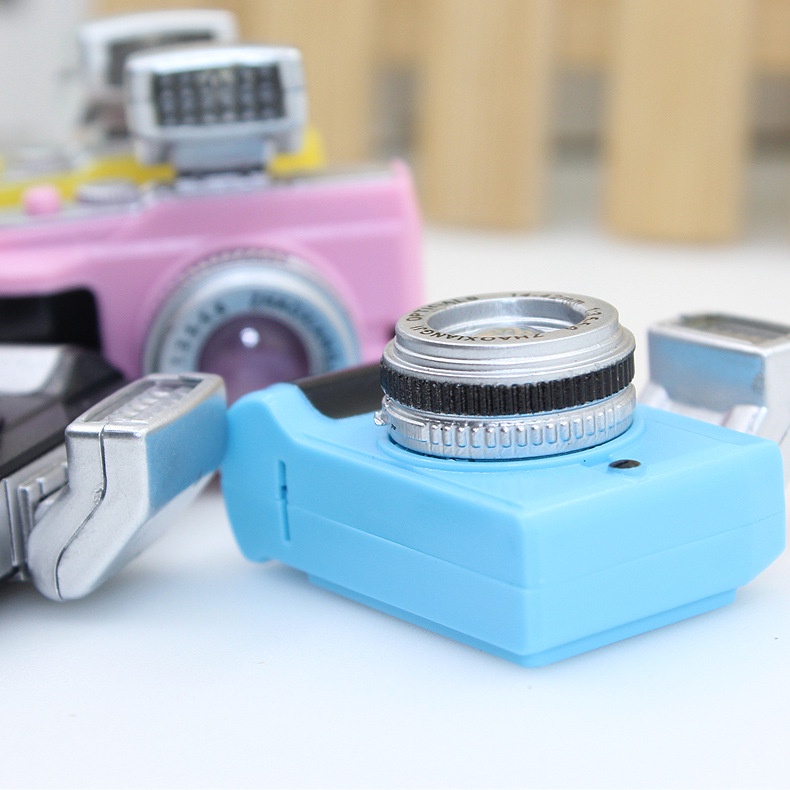 Dây chuyền phối mặt hình máy ảnh độc đáo có đèn LED hợp thời trang - #daychuyen