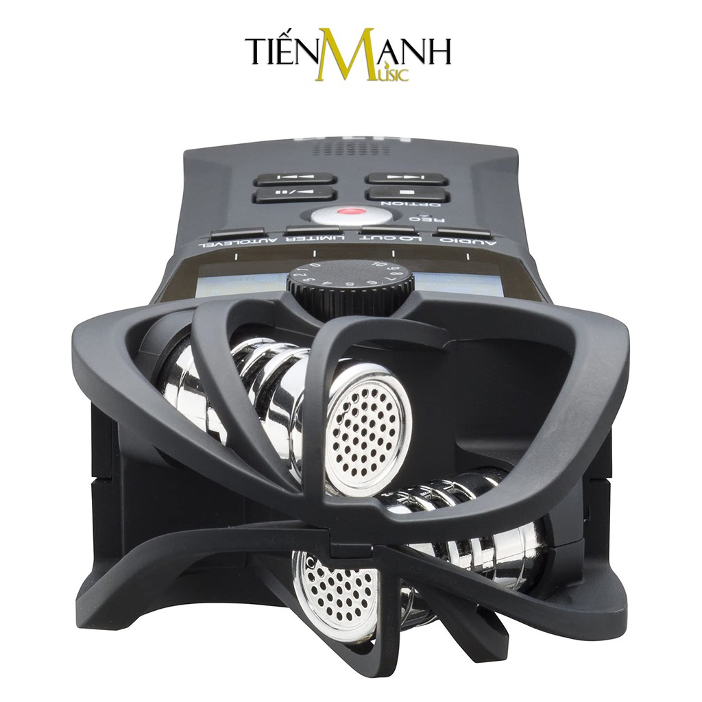 Máy Thu Ghi Âm Mic Zoom H1n - Thiết bị thu âm cầm tay kỹ thuật số Microphone Stereo Tiến Mạnh Music phân phối chính hãng