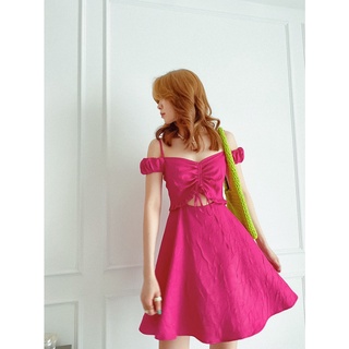Đầm ngắn hồng form xoè Sol Dress Gem clothing SP060524