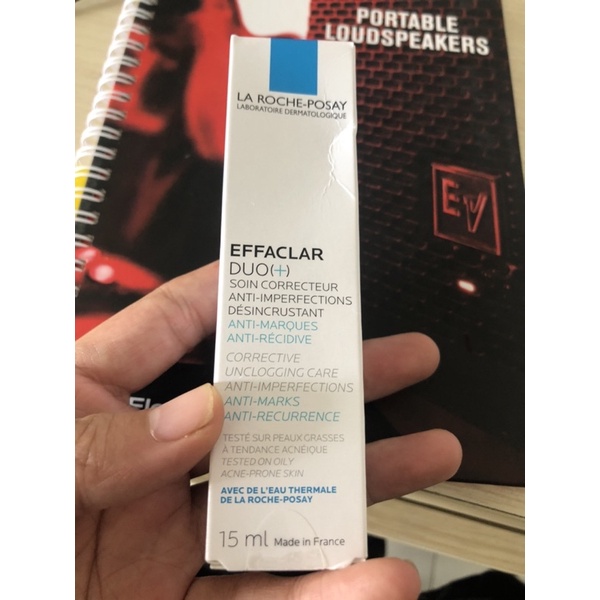 La Roche Posay Duo Giảm Mụn - Kem La-Roche Posay Effaclar Duo+ giảm mụn và vết Thâm 15ml