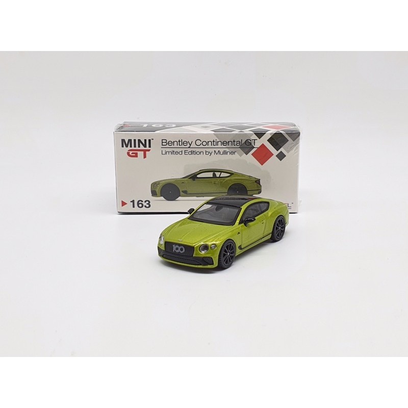 Xe Mô Hình Bentley Continental GT Limited Edition Mulliner RHD 1:64 MiniGT ( Xanh Lá )