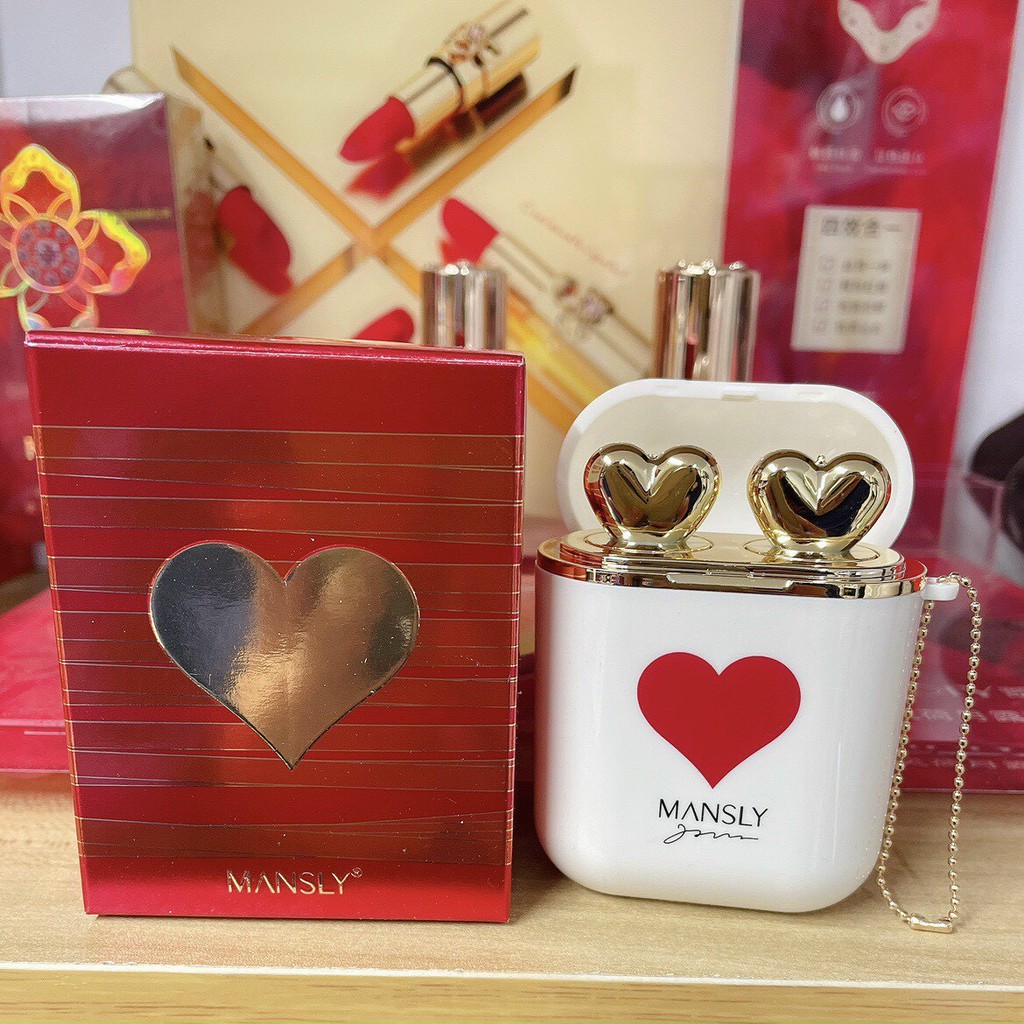 Set 2 cây son Mansly vỏ trắng