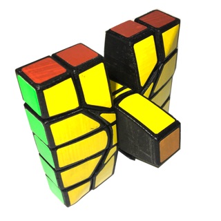 Rubik biến thể 6 mặt 1 tầng