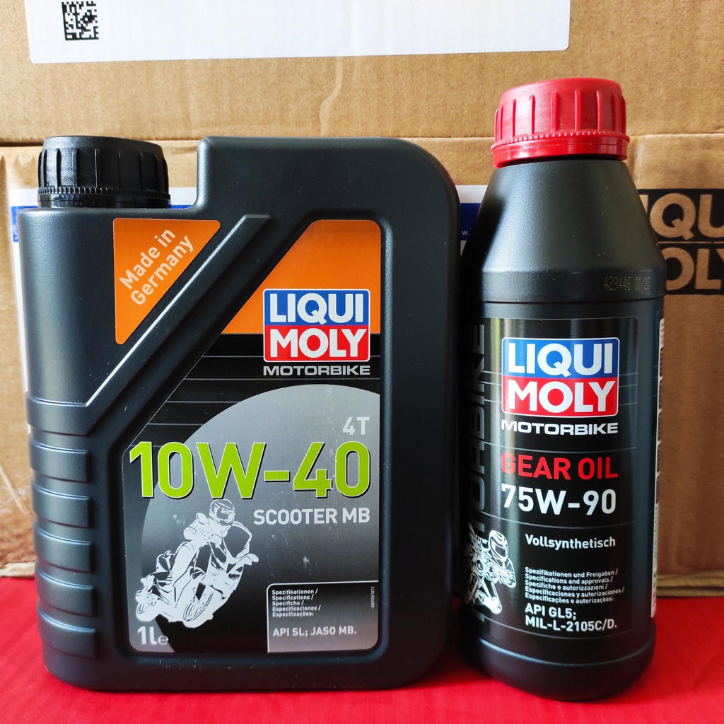 Nhớt Liqui Moly Scooter 10W40 ( xe tay ga)