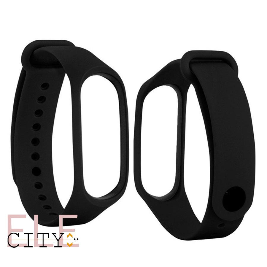 Set 20 Dây Đeo Silicon Mềm Có Thể Điều Chỉnh Cho Đồng Hồ Thông Minh Xiaomi Band 2 3