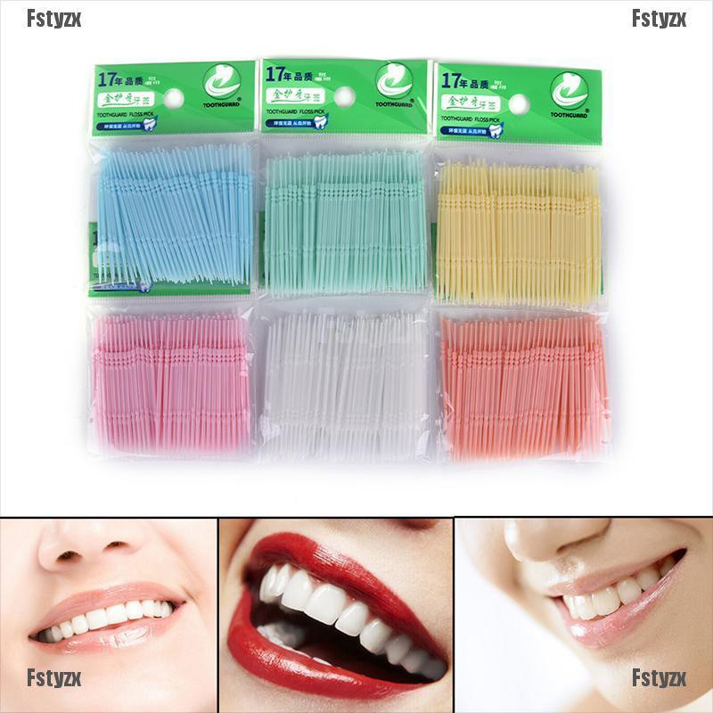 Set 100 Bàn Chải Nhựa 2 Chiều Vệ Sinh Răng Miệng