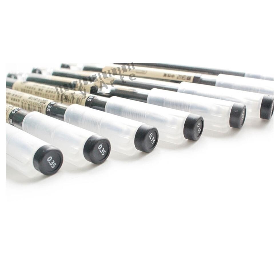 Bút Mực Đen Ngòi 0.35mm Dùng Cho Văn Phòng Và Trường Học