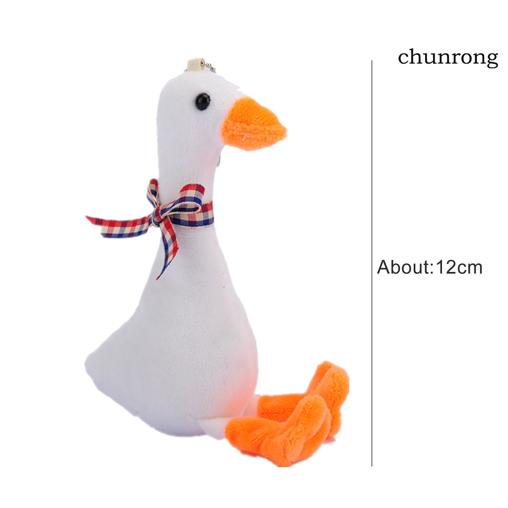 Cr Móc Khóa Hình Chú Vịt Nhồi Bông Nhiều Màu Sắc Dễ Thương
