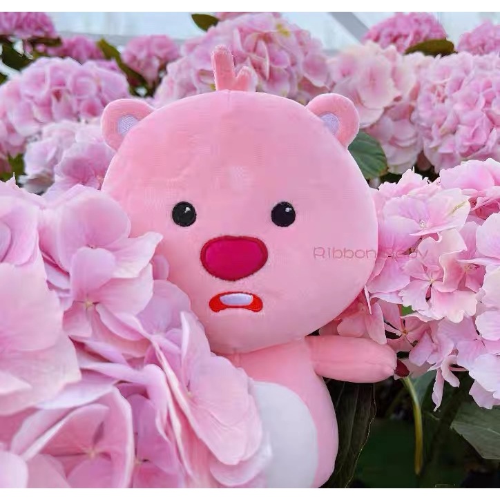 Gấu Bông Hải Ly Loopy Hồng Đáng Yêu Cao Cấp AIXINI