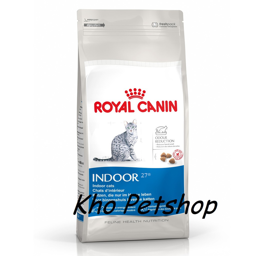 Thức ăn mèo Canin Indoor 400g (túi chính hãng)