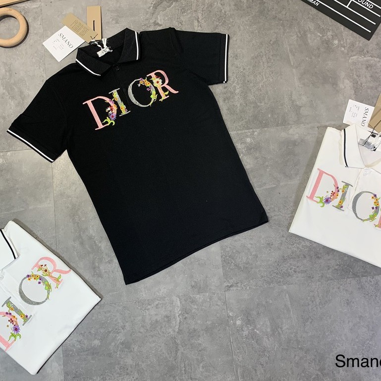 Áo Thun Nam Cổ Dệt, Áo Phông Polo In Chữ Cách Điệu Độc Lạ Chất Thun Cá Sấu Thoáng Khí - AC82 -ShopLTAquanaonam | BigBuy360 - bigbuy360.vn