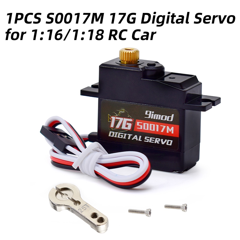 RC Động Cơ Servo 9mod 17g S0017M Cho Đồ Chơi Điều Khiển Từ Xa 1 / 18 1 / 16