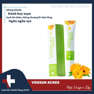 Kem ngừa mụn YOOSUN ACNES [Tuýp 15gr] - Ngăn ngừa mụn, kiểm soát bã nhờn và làm mờ sẹo