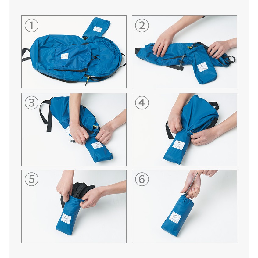 Balo dã ngoại du lịch gấp gọn NatureHike NH17A017-B 22L