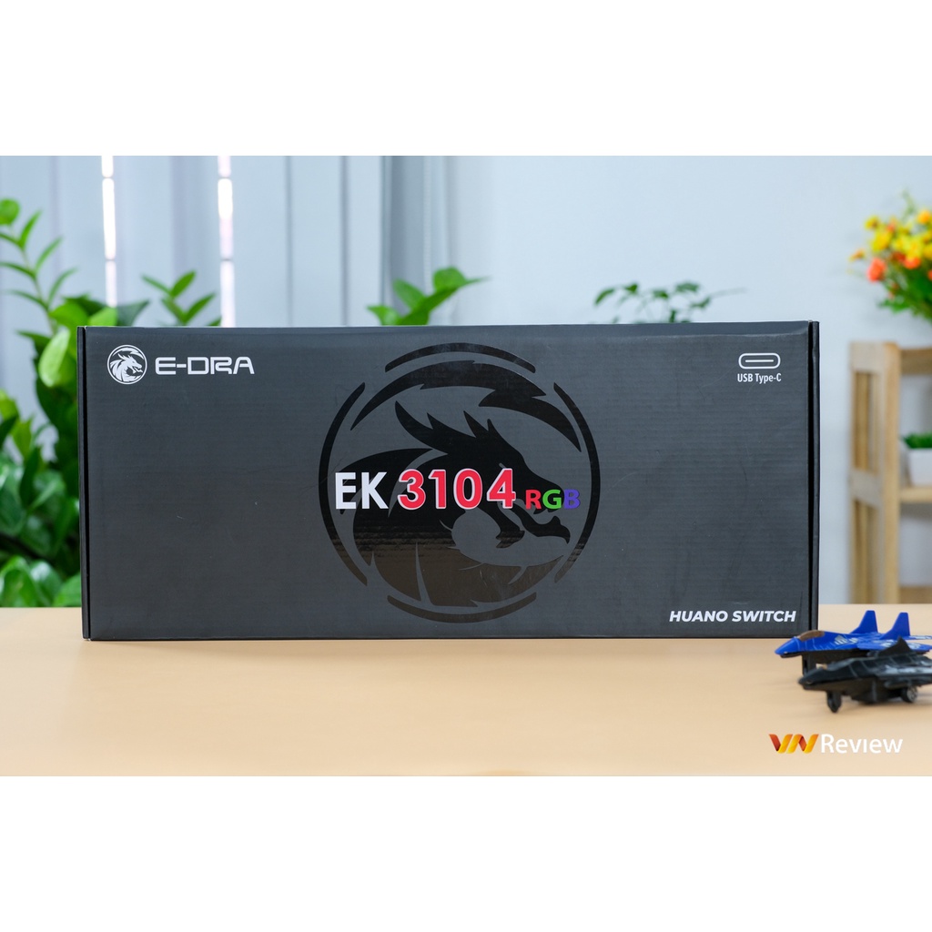 BÀN PHÍM CƠ E-DRA EK3104 LED RGB