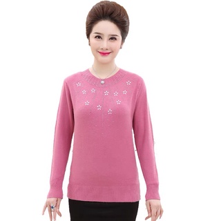Áo len nữ trung niên