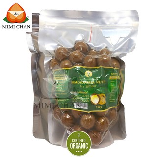 Quả Macca Úc Nứt Vỏ Túi 500gr, Kèm Miếng Tách Vỏ, Mắc Ca Khứa Vỏ Tốt Cho Tim Mạch, Giảm Cân