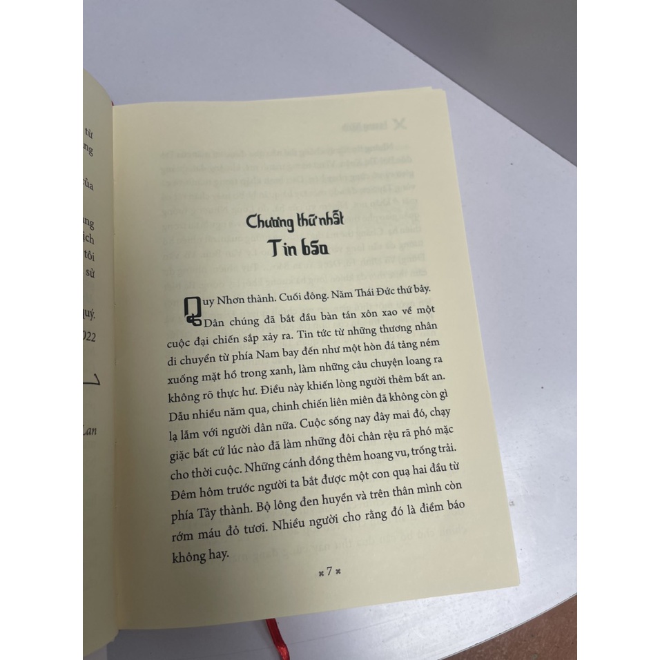 Sách Bìa Cứng - VẬN NƯỚC – Khúc khải hoàn thành Gia Định – Lương Hạnh - In 100 cuốn