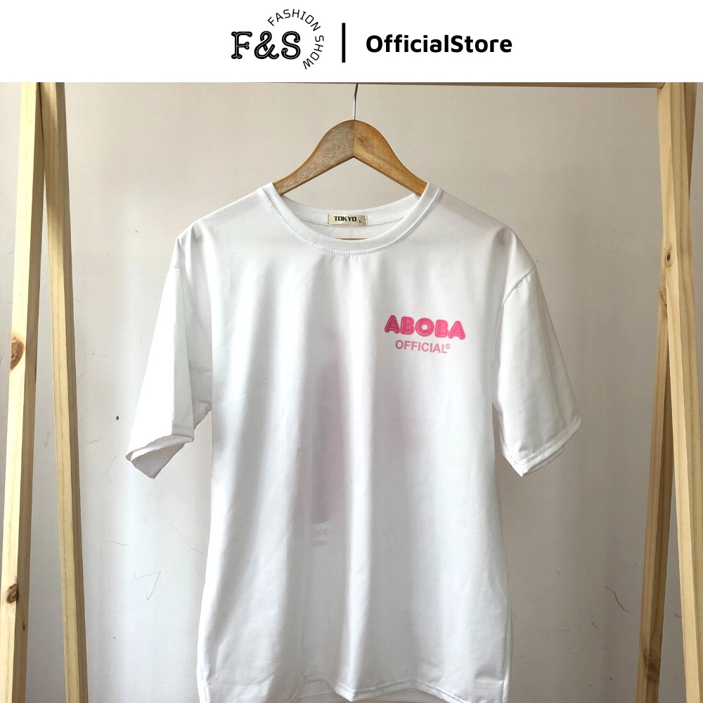 Áo thun tay lỡ unisex form rộng TRÀ SỮA XXME- Áo phông F&amp;S nam nữ, cặp đôi phong cách hàn quốc